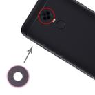10 PCS Camera Lens Cover for Xiaomi Redmi 5 Plus(Pink) - 1