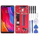 Original LCD Screen for Xiaomi Mi 8 SE with Digitizer Full Assembly(Red) - 1