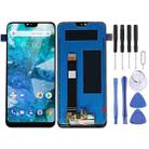 TFT LCD Screen for Nokia 7.1 TA-1085 TA-1095 TA-1096 with Digitizer Full Assembly (Black) - 1