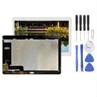 OEM LCD Screen for Huawei MediaPad M2 10.0 M2-A01L M2-A01W with Digitizer Full Assembly (White) - 1