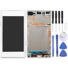 OEM LCD Screen for Sony Xperia Z5 Digitizer Full Assembly with Frame(White) - 1