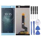 LCD Screen and Digitizer Full Assembly for Sony Xperia XA2(Blue) - 1