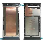 Front Housing LCD Frame Bezel for Sony Xperia L1 (Black) - 1