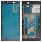 Front Housing LCD Frame Bezel for Sony Xperia L2 (Black) - 1