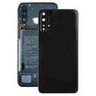 Back Cover with Camera Lens (Original) for Huawei Nova 5 / Nova 5 Pro(Black) - 1