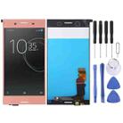 OEM LCD Screen for Sony Xperia XZ Premium with Digitizer Full Assembly(Pink) - 1