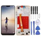 LCD Screen and Digitizer Full Assembly with Frame for Huawei P20 Lite / Nova 3e(Gold) - 1