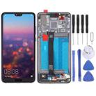 OEM LCD Screen for Huawei P20 Digitizer Full Assembly with Frame (Twilight) - 1