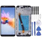 OEM LCD Screen for Huawei Honor 7X Digitizer Full Assembly with Frame (Black) - 1