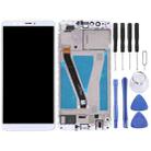 OEM LCD Screen for Huawei Enjoy 8 Plu Digitizer Full Assembly with Frame s(White) - 2