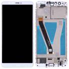 OEM LCD Screen for Huawei Enjoy 8 Plu Digitizer Full Assembly with Frame s(White) - 3