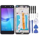 OEM LCD Screen for Huawei Y5 (2017) Digitizer Full Assembly with Frame (Black) - 1