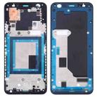 Front Housing LCD Frame Bezel Plate for Google Pixel 3a(Black) - 1