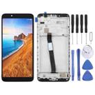 TFT LCD Screen for Xiaomi Redmi 7A Digitizer Full Assembly with Frame(Black) - 1