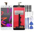 TFT LCD Screen for BQ Aquaris M4.5 with Digitizer Full Assembly (White) - 1