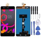 LCD Screen and Digitizer Full Assembly for BQ Aquaris M5 (Black) - 1