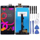 TFT LCD Screen for BQ Aquaris E5 (0982)with Digitizer Full Assembly (Black) - 1