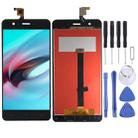 LCD Screen and Digitizer Full Assembly for Elephone P8 Mini(Black) - 1