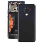 Original Battery Back Cover with Camera Lens for Huawei Mate 30 Lite(Black) - 1