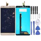 LCD Screen and Digitizer Full Assembly for Infinix Note 3 Pro X601(Gold) - 1