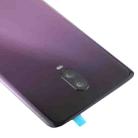 For OnePlus 6T Original Battery Back Cover with Camera Lens (Purple) - 4