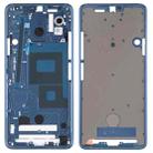 Front Housing LCD Frame Bezel Plate for LG G7 ThinQ / G710 (Blue) - 1