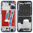 Middle Frame Bezel Plate for Huawei Mate 30 Lite(Blue) - 1