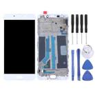 For OPPO R9 LCD Screen (TFT)+ Touch Panel with Frame(White) - 1