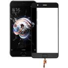 Front Screen Outer Glass Lens Support Fingerprint Identification for Xiaomi Mi Note 3(Black) - 1