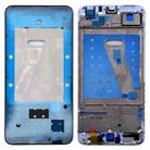 For Huawei P smart (Enjoy 7S) Front Housing LCD Frame Bezel Plate(Black) - 1