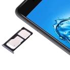 For Huawei Enjoy 7 Plus / Y7 Prime SIM Card Tray & SIM / Micro SD Card Tray(Grey) - 1