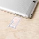 For Xiaomi Redmi 3 & 3s SIM & SIM / TF Card Tray(Silver) - 1