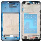 For Huawei Honor Play 7X Front Housing LCD Frame Bezel Plate(Black) - 1