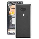 Battery Back Cover with Camera Lens for HTC U12+(Black) - 1