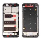 For Huawei nova Front Housing LCD Frame Bezel Plate(Black) - 1