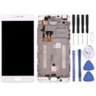 TFT LCD Screen for Meizu M3 Note / Meilan Note 3 CN Digitizer Full Assembly with Frame(White) - 1