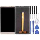 OEM LCD Screen for Huawei Mate 8 with Digitizer Full Assembly(Gold) - 1