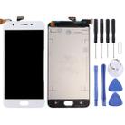 TFT LCD Screen For OPPO A57 with Digitizer Full Assembly(White) - 1