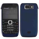 Full Housing Cover (Front Cover + Middle Frame Bezel + Battery Back Cover + Keyboard) for Nokia E63(Dark Blue) - 1