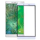 For OPPO R7 Plus Front Screen Outer Glass Lens (White) - 1