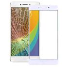 For OPPO R7s Front Screen Outer Glass Lens (White) - 1