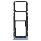 For Tecno Camon X Pro CA8 SIM Card Tray + SIM Card Tray + Micro SD Card Tray (Blue) - 2
