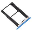 For Tecno Spark Plus K9 SIM Card Tray + SIM Card Tray (Blue) - 3