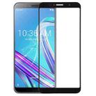 Front Screen Outer Glass Lens for Asus Zenfone Max Pro (M1) ZB601KL / ZB602KL X00TD (Black) - 1