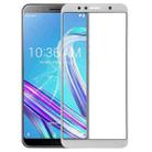 Front Screen Outer Glass Lens for Asus Zenfone Max Pro (M1) ZB601KL / ZB602KL X00TD (White) - 1