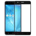 Front Screen Outer Glass Lens for Asus Zenfone 3 Zoom ZE553KL / Z01HD (Black) - 1