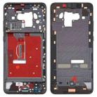 Middle Frame Bezel Plate for Huawei Mate 30(Black) - 1