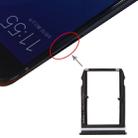 SIM Card Tray + SIM Card Tray for Xiaomi Mi 6(Black) - 1