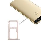 For Huawei nova SIM Card Tray & SIM / Micro SD Card Tray(Gold) - 1