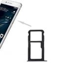For Huawei P10 Lite SIM Card Tray & SIM / Micro SD Card Tray(Black) - 1